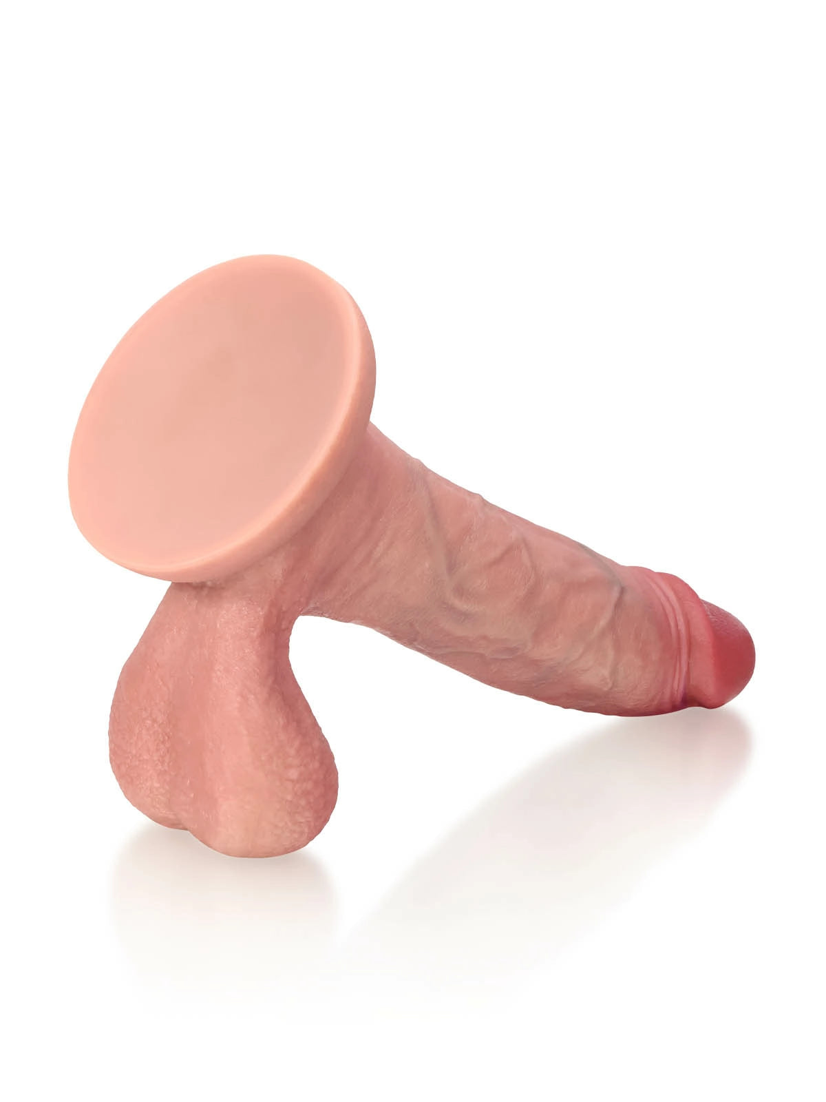 Logan 9.2" x 2" Dual-Density Dildo with Large Head and Back Ridge