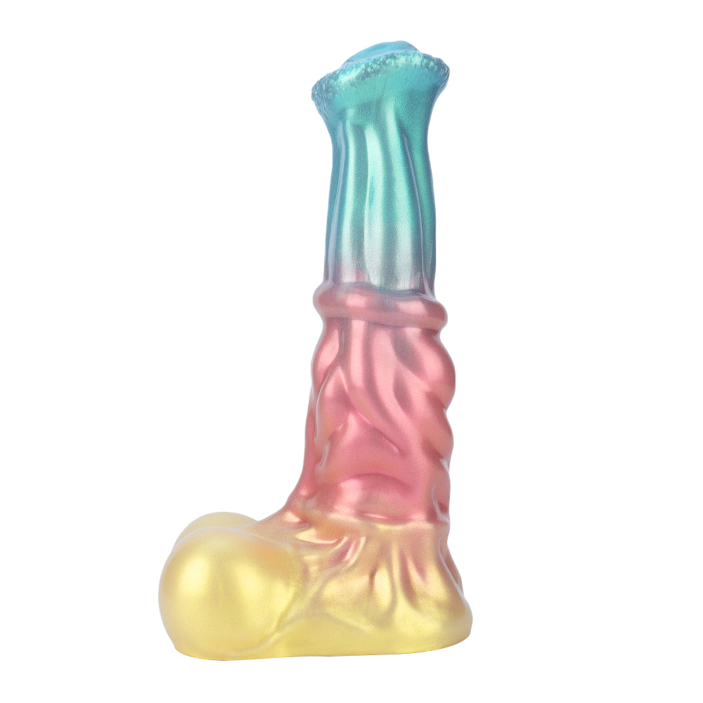 Apollo Flared Horse Cock Dildo, Twisted Shaft and Suction Base, 3 Sizes