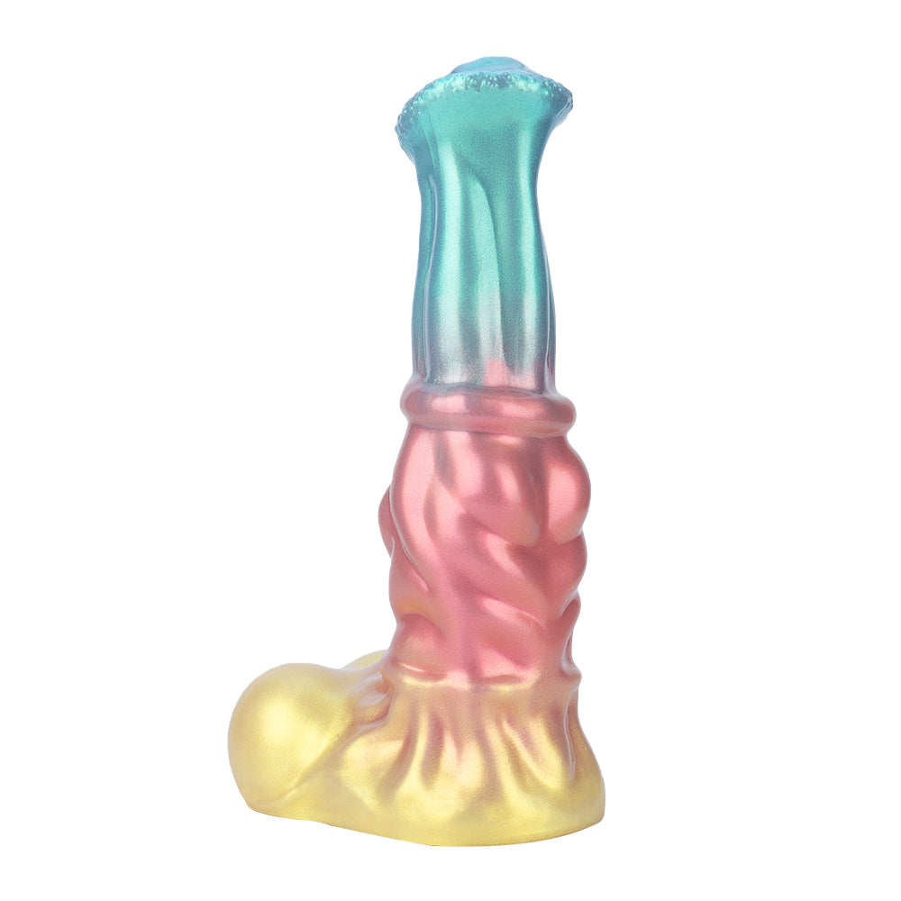Apollo Flared Horse Cock Dildo, Twisted Shaft and Suction Base, 3 Sizes
