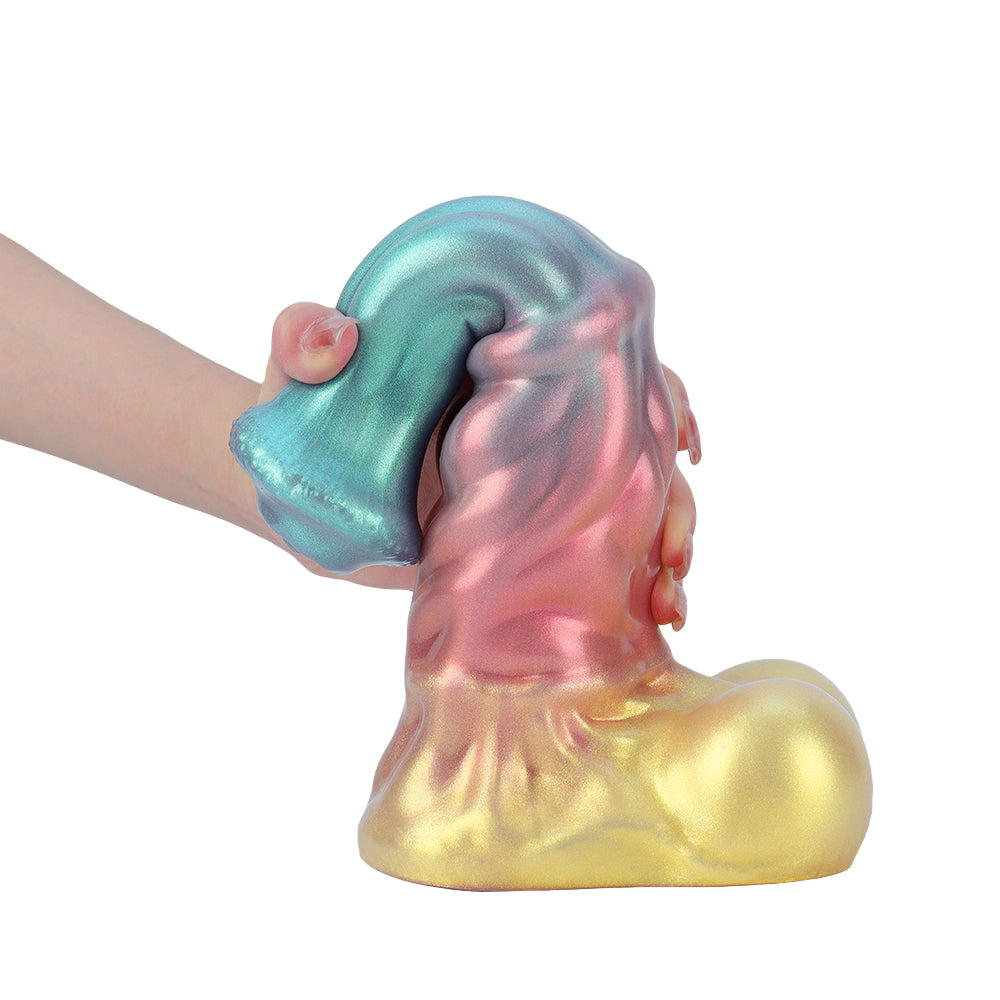 Apollo Flared Horse Cock Dildo, Twisted Shaft and Suction Base, 3 Sizes
