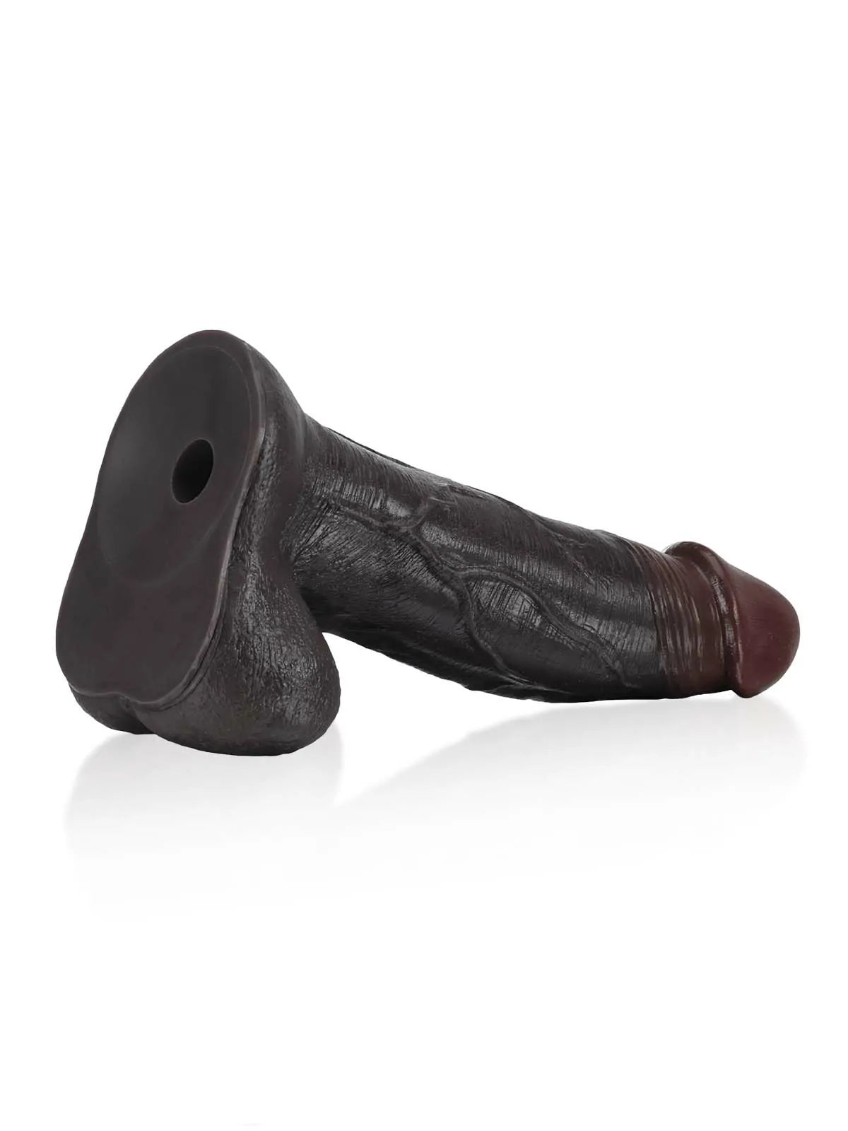 Raptor 10.8" x 2.5" Sliding Skin BBC Dildo, Vac-U-Lock and Moving Balls