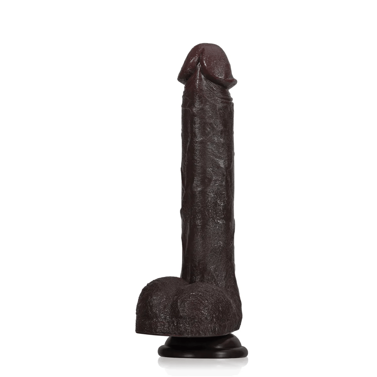 Adrianus Black 11" x 1.9" 7 Modes Thrusting & 3 Modes Vibrating Dildo