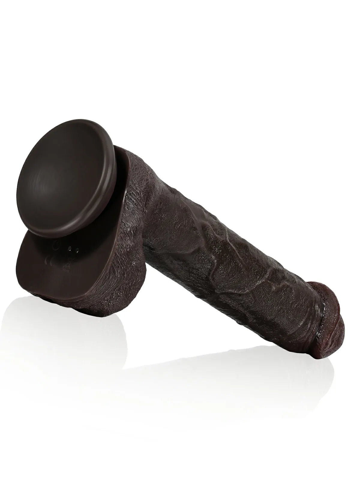 Adrianus Black 11" x 1.9" 7 Modes Thrusting & 3 Modes Vibrating Dildo