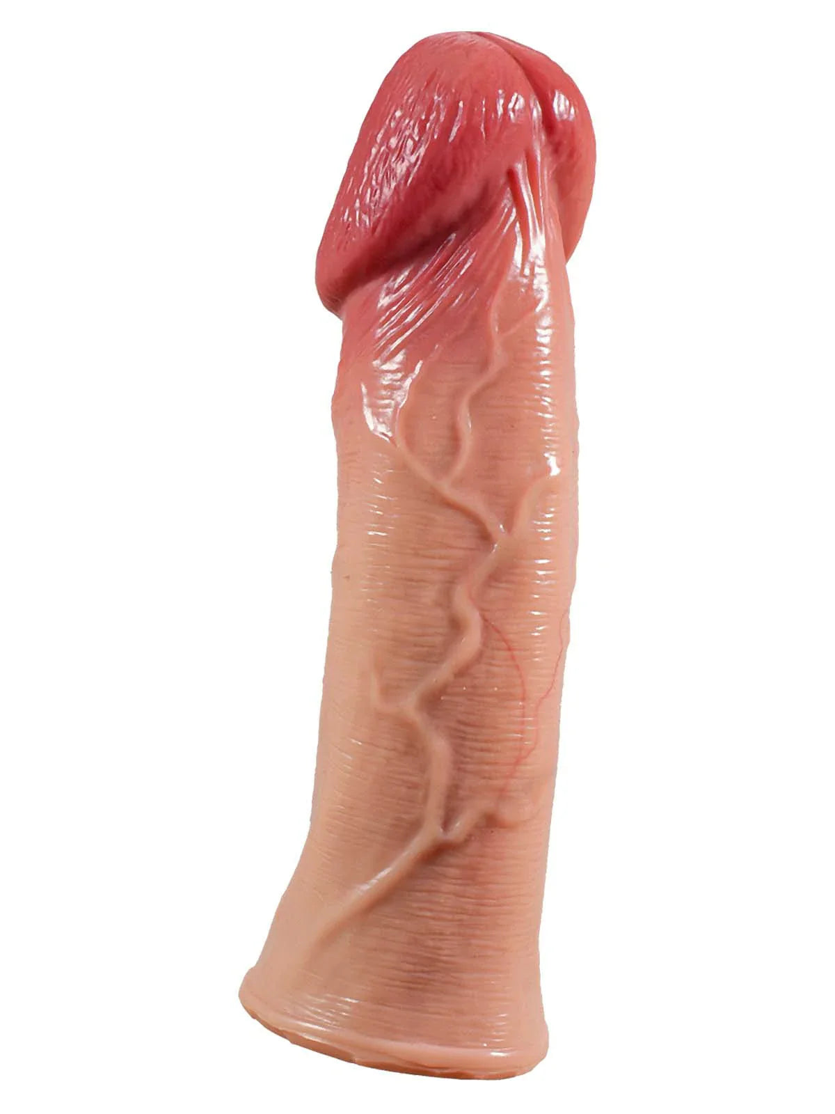 Balboa 6.7" Realistic Penis Sleeve, Uncut Head and Added Girth