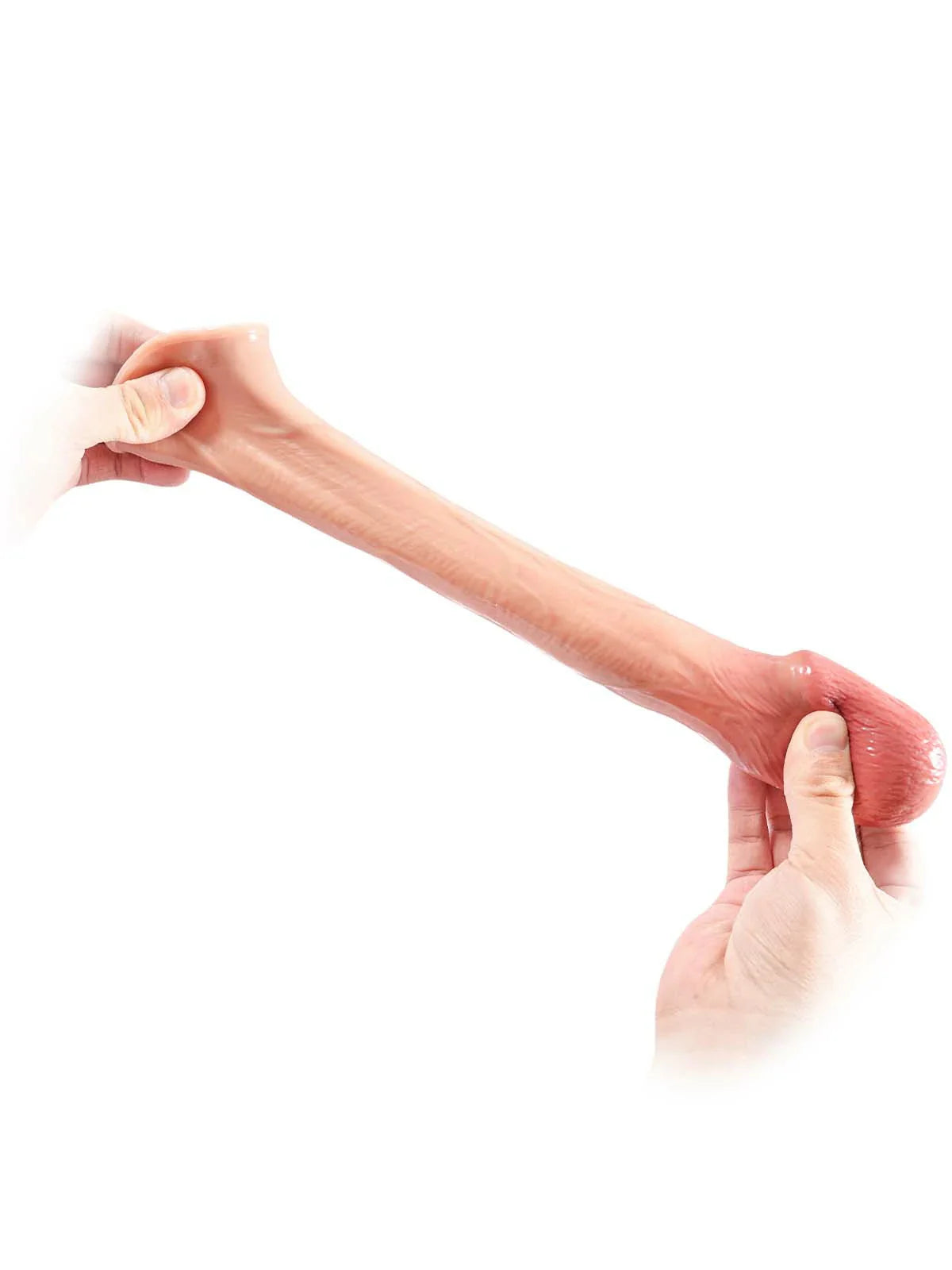 Balboa 6.7" Realistic Penis Sleeve, Uncut Head and Added Girth