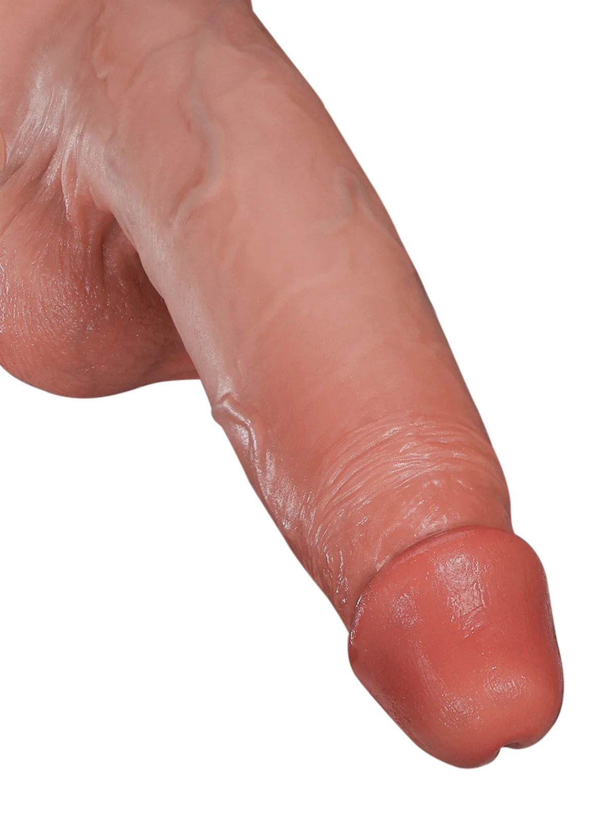 Billy 8.7" x 1.7" Uncut Bendable Realistic Dildo with Sliding Skin