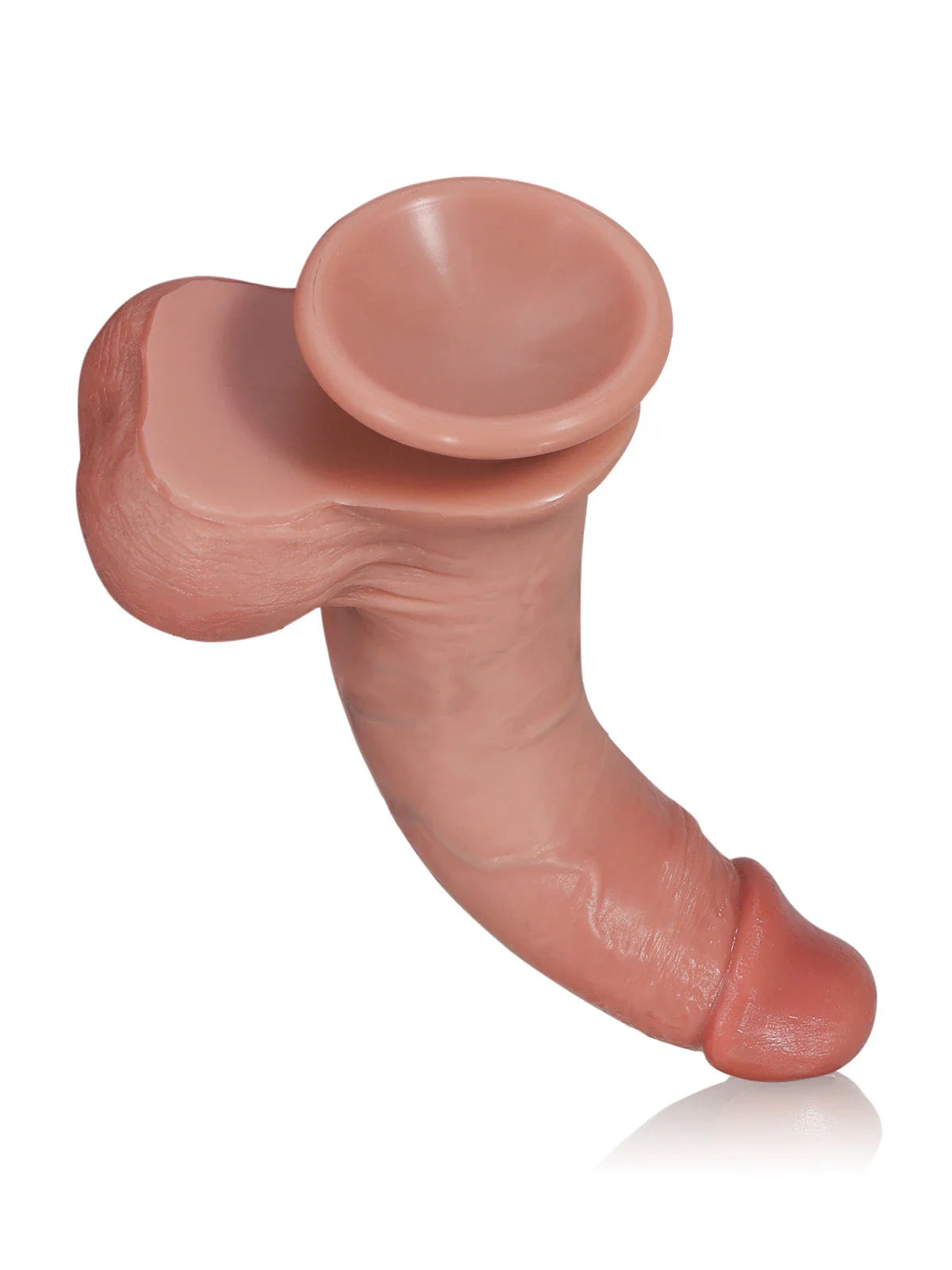 Billy 8.7" x 1.7" Uncut Bendable Realistic Dildo with Sliding Skin