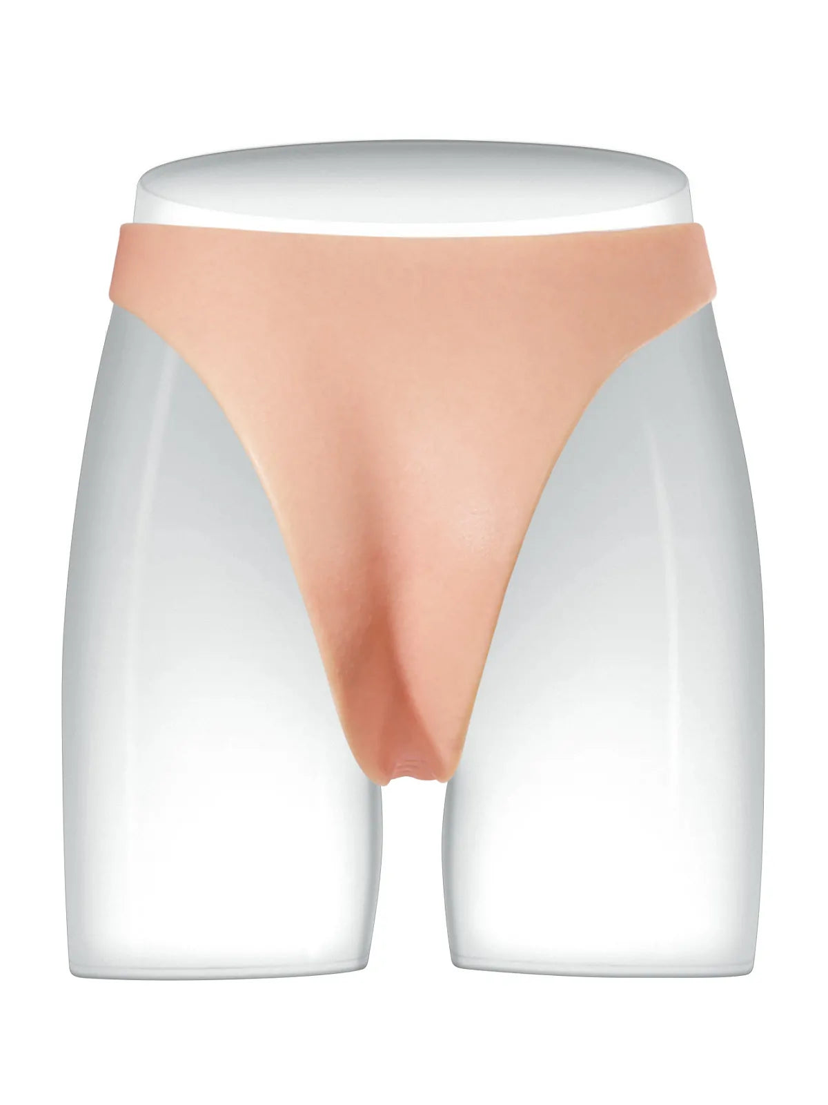 Owen 6.7" Wearable Strap-On Dildo, Firm Core and Soft Moving Balls