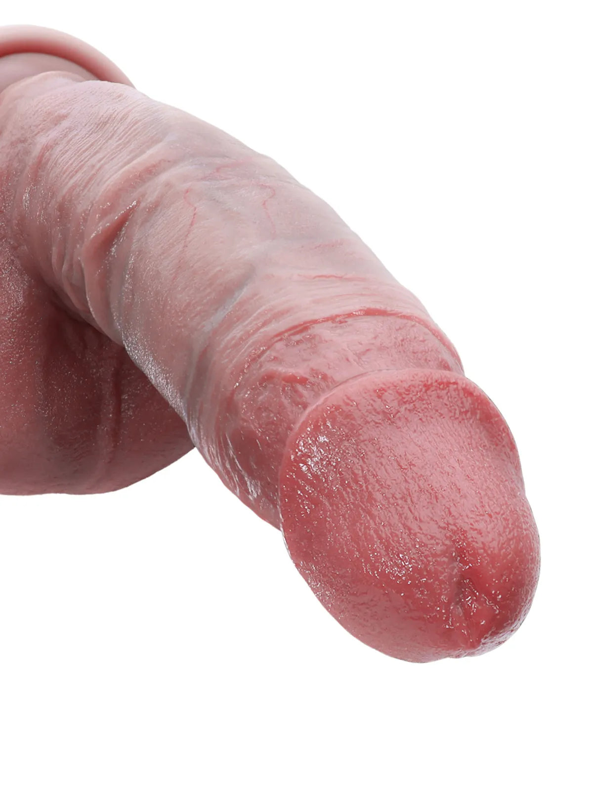 Dave 7.5" x 1.8" Slim Beginner Realistic Dildo with Sculpted Head and Coronal Ridge