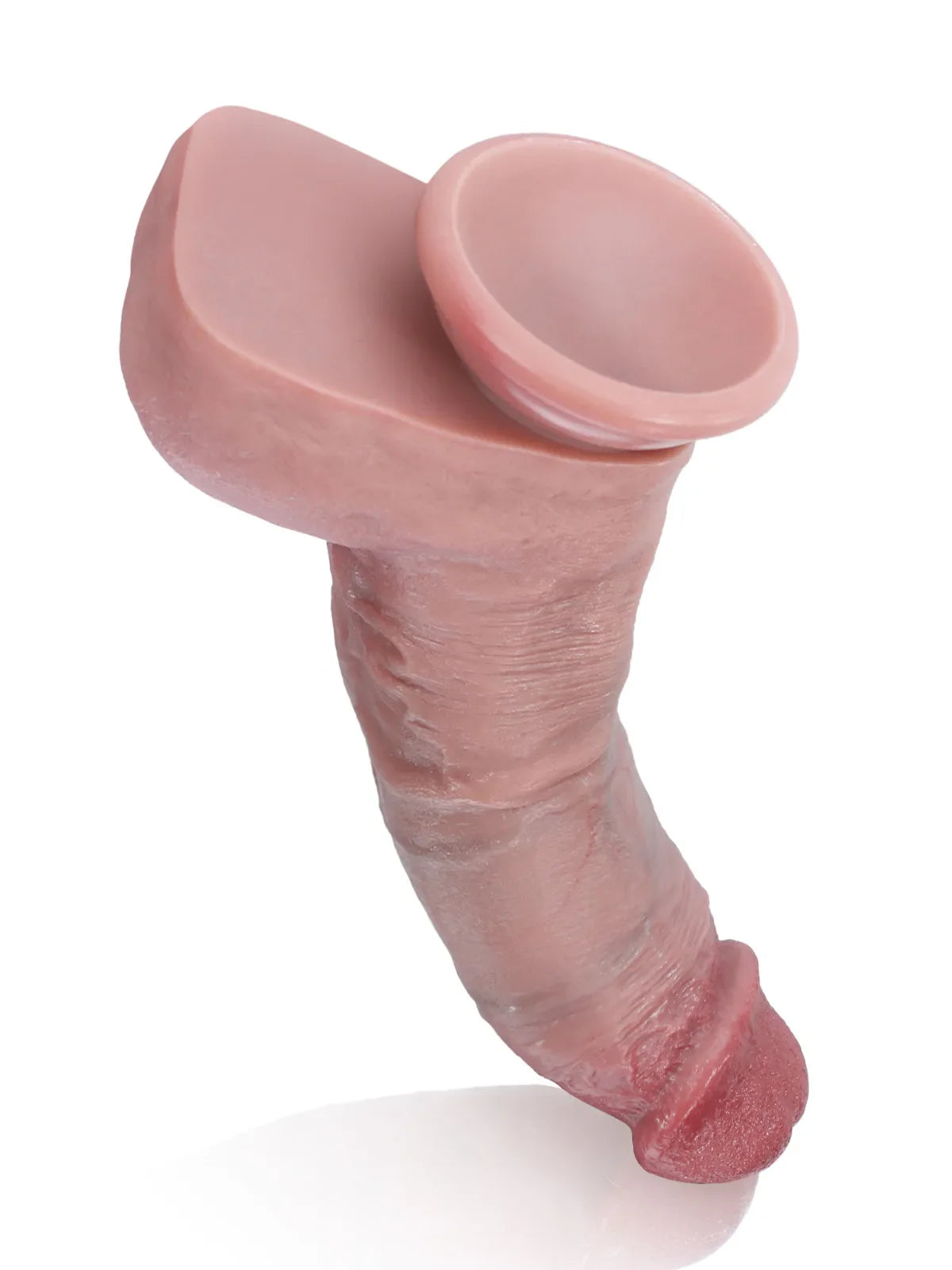 Dave 7.5" x 1.8" Slim Beginner Realistic Dildo with Sculpted Head and Coronal Ridge