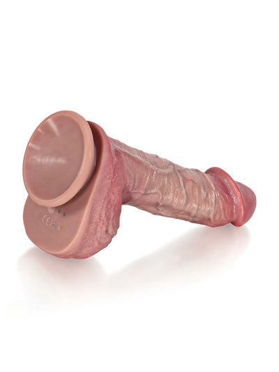 Victor 8.8" x 1.8" 9-Mode Synchronized Thrusting Dildo with Heat and IPX6