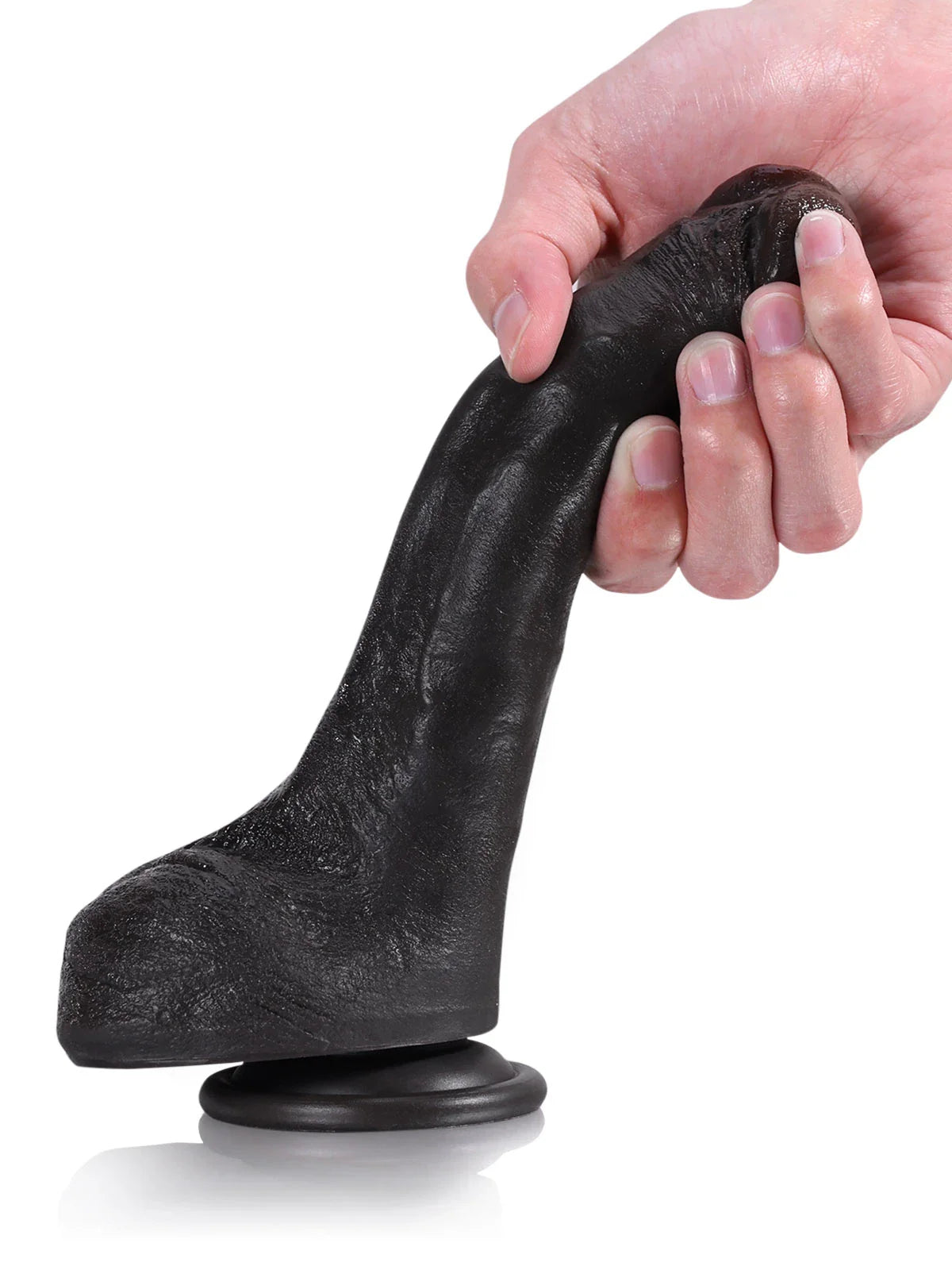 Jodie 8.3" x 1.5" Dual-Density Bendable Realistic Dildo with Flesh Skin