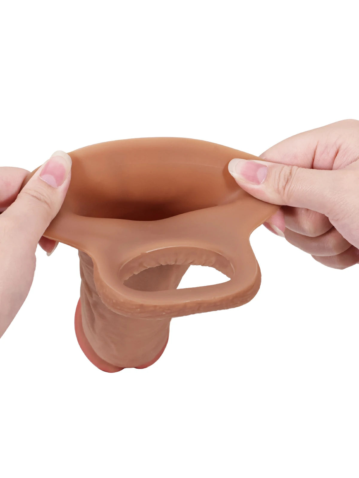 Joyce 6.69" Realistic Penis Sleeve, Lasting Longer, Girth and Length