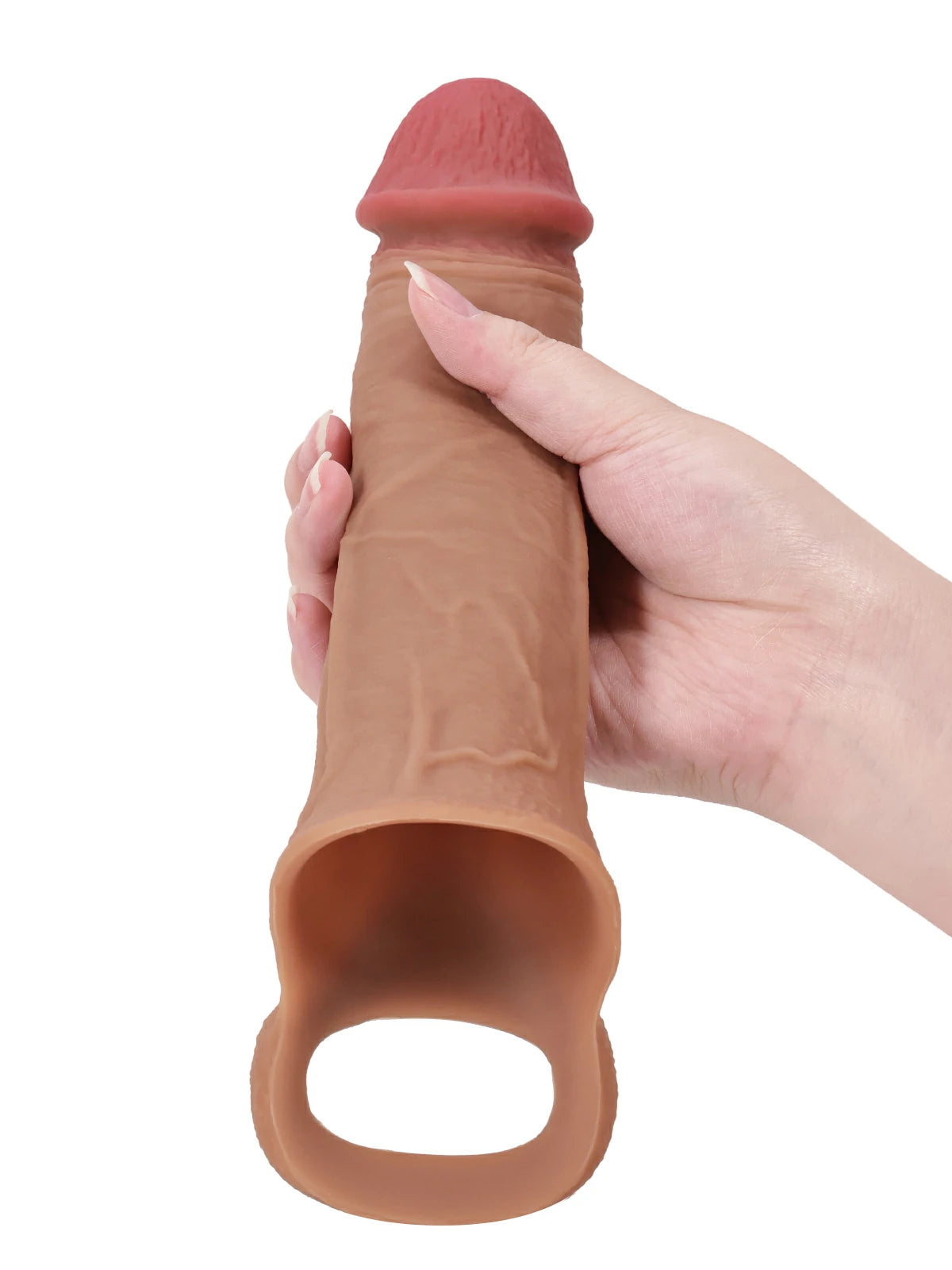 Joyce 6.69" Realistic Penis Sleeve, Lasting Longer, Girth and Length