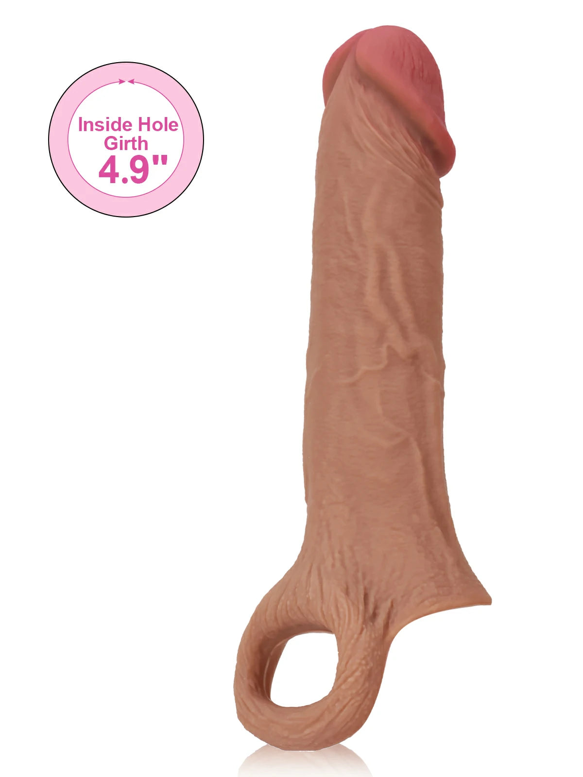 Joyce 6.69" Realistic Penis Sleeve, Lasting Longer, Girth and Length