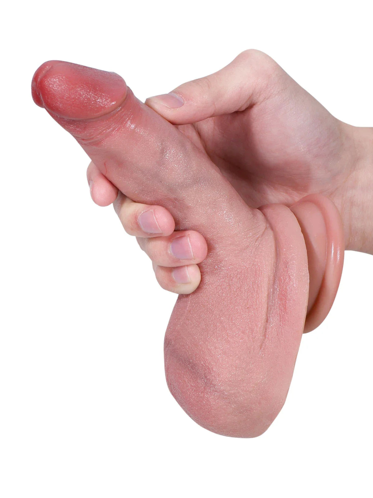 Julian 6.3" x 1.4" Compact Beginner Realistic Dildo with Balls and Suction Cup
