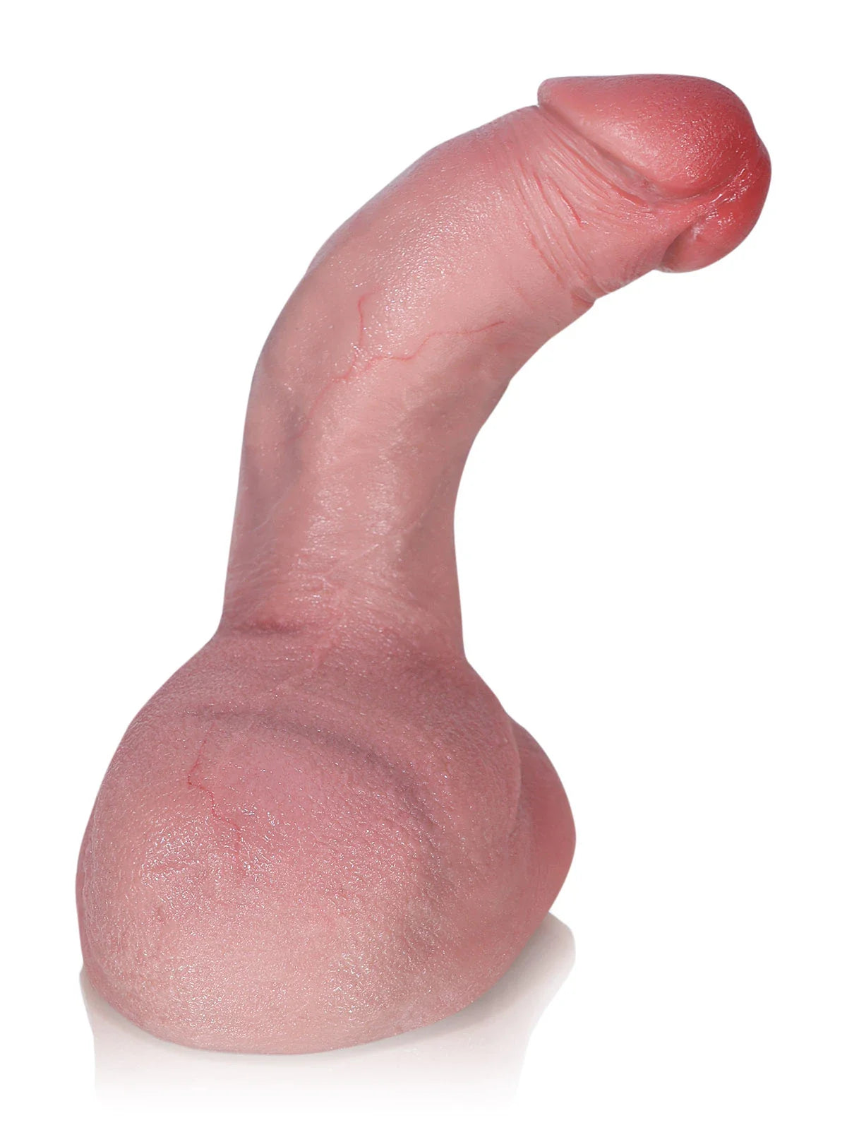 Julian 6.3" x 1.4" Compact Beginner Realistic Dildo with Balls and Suction Cup