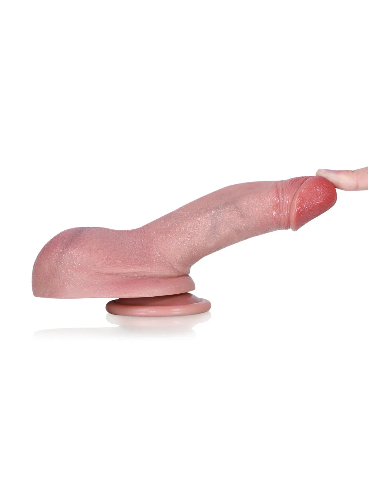 Julian 6.3" x 1.4" Compact Beginner Realistic Dildo with Balls and Suction Cup