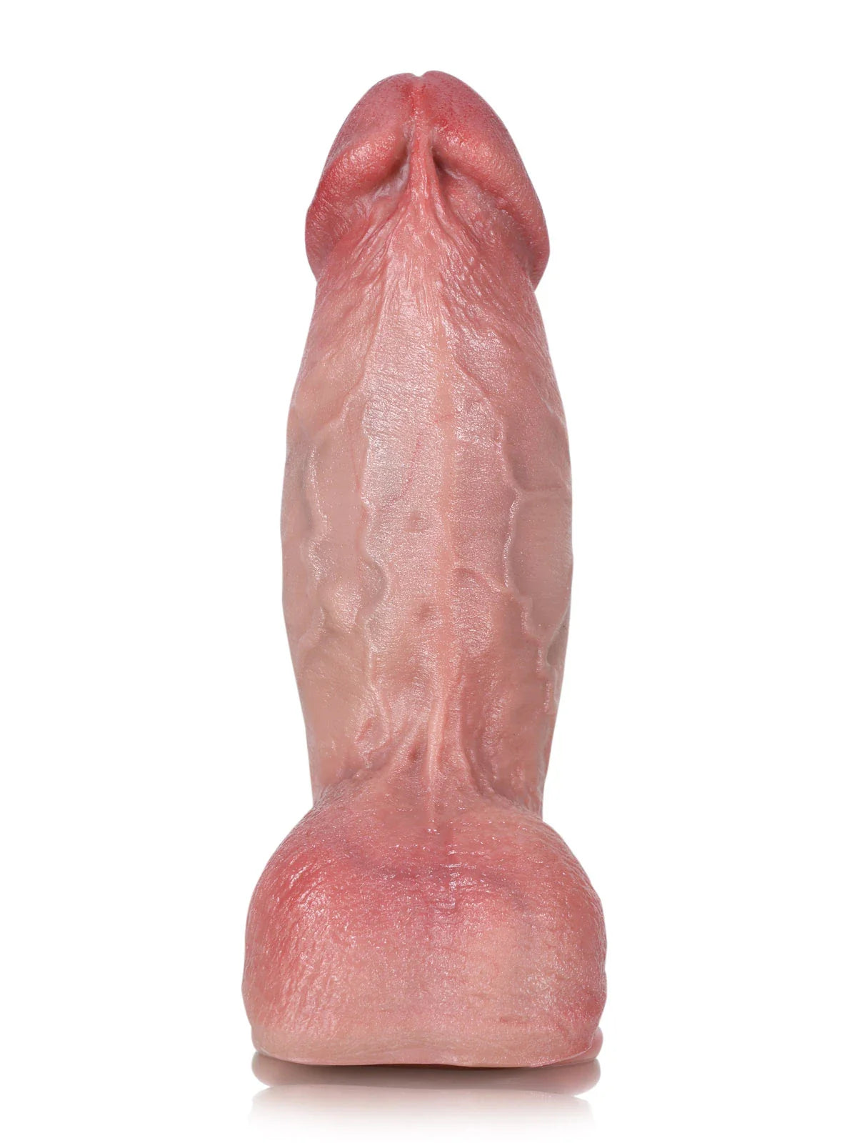 Londo 7.5" x 2.2" Girthy Realistic Dildo with Balls and Raised Ridge
