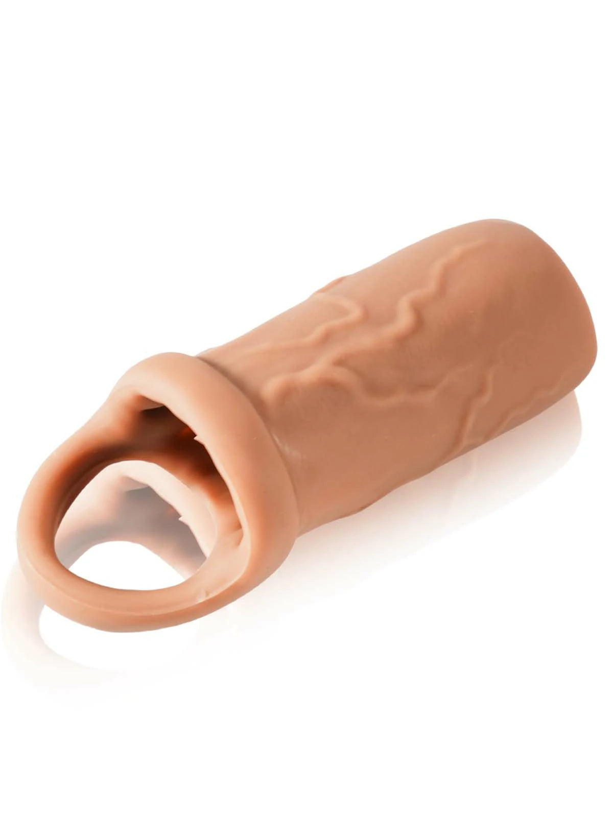Maui 3.7" Girth Penis Sleeve, Open Top with a Firming Base Ring