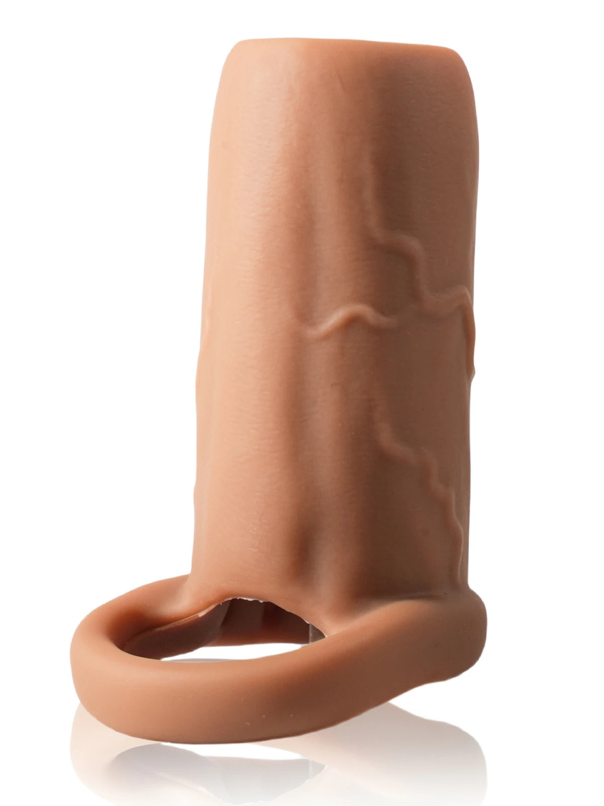 Maui 3.7" Girth Penis Sleeve, Open Top with a Firming Base Ring