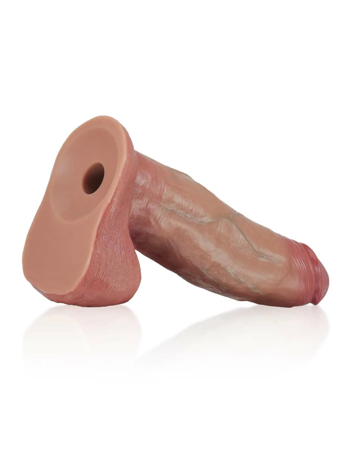 Phantom II 9" x 2" Handmade Sliding Skin Realistic Dildo, Movable Balls