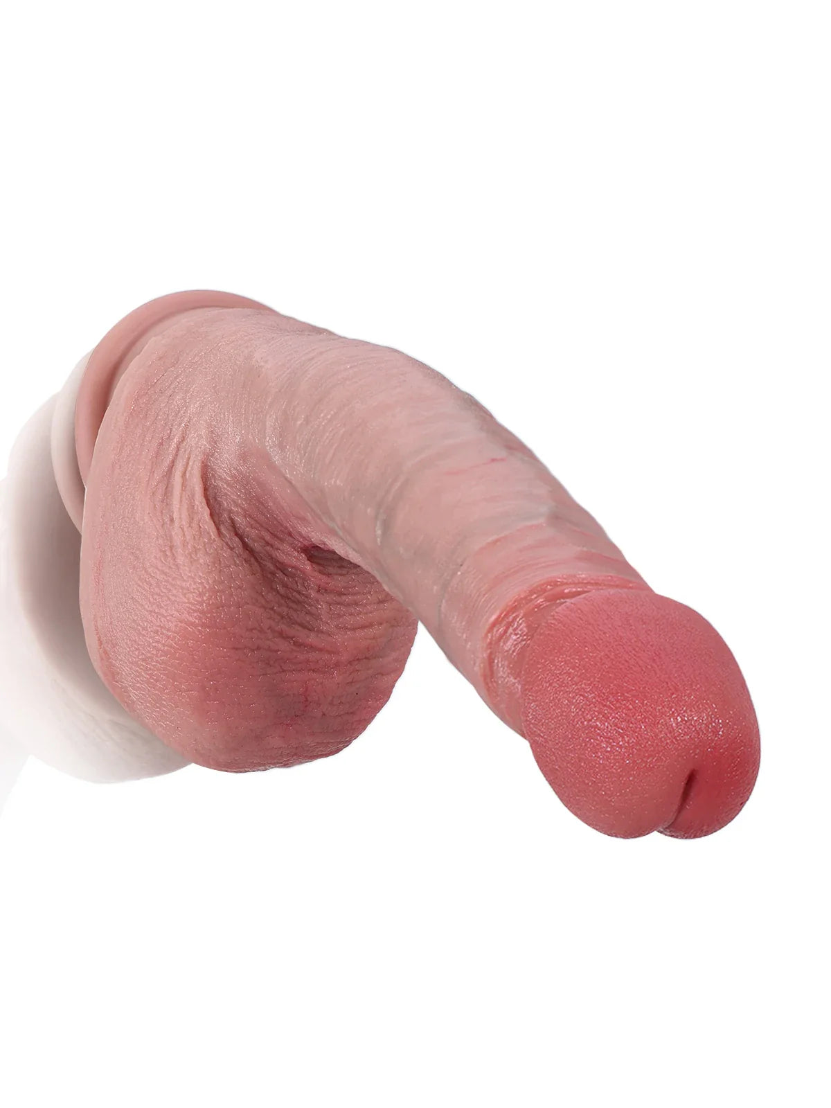 Robert 8.7" x 1.6" Mushroom Head Realistic Dildo, Slim Veiny Shaft
