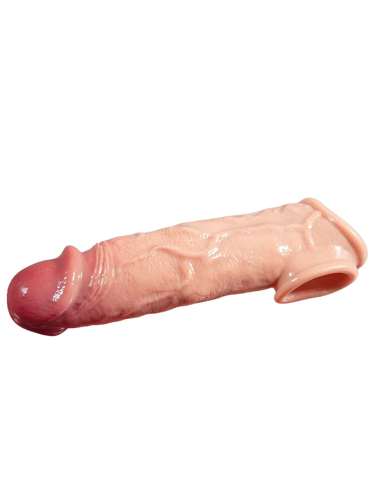 Surfside 7.3" Realistic Penis Sleeve Extender, Adds Length