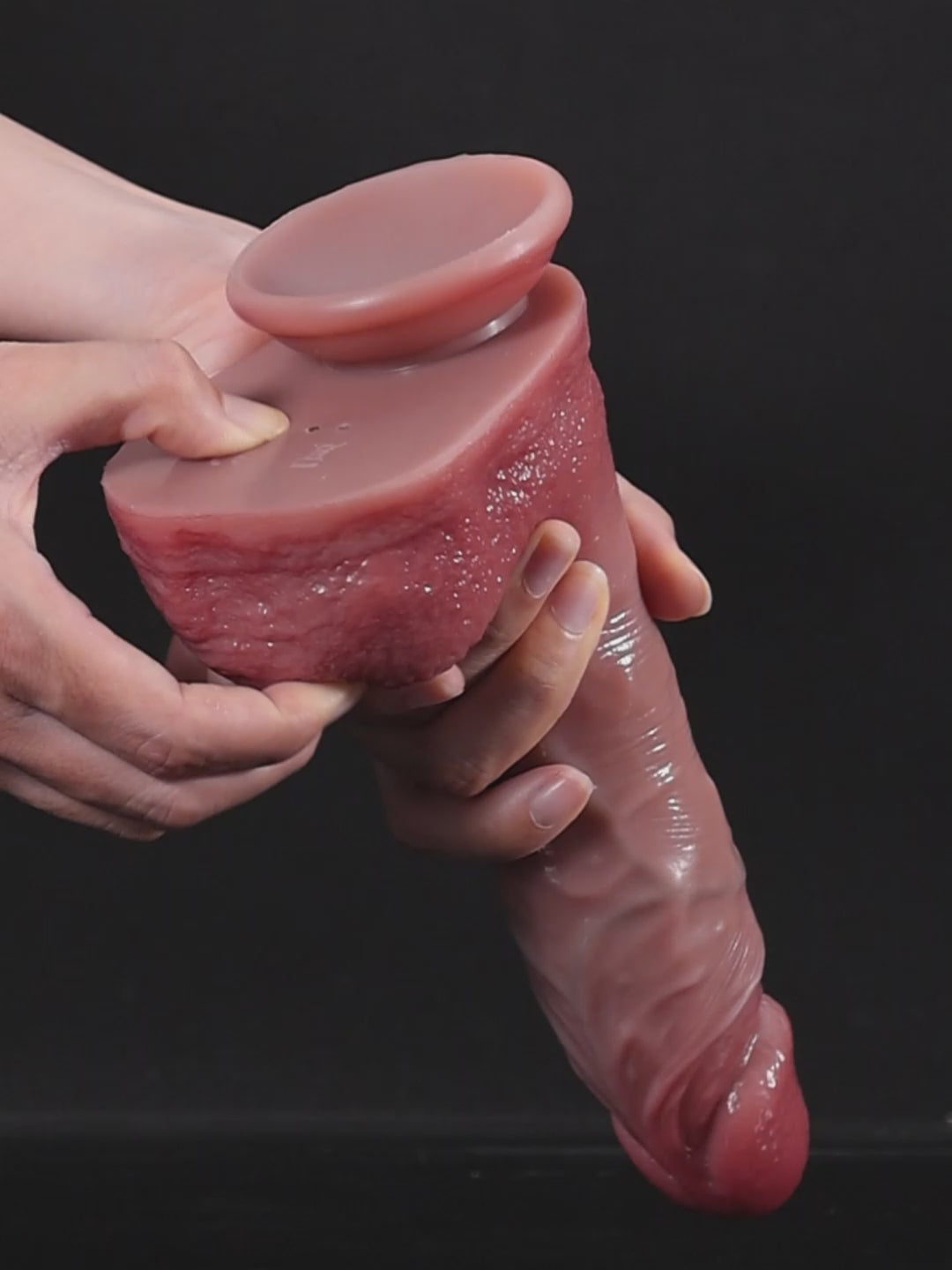 Jeremy 8" x 1.8" Thrusting Vibrating Realistic Dildo With Remote