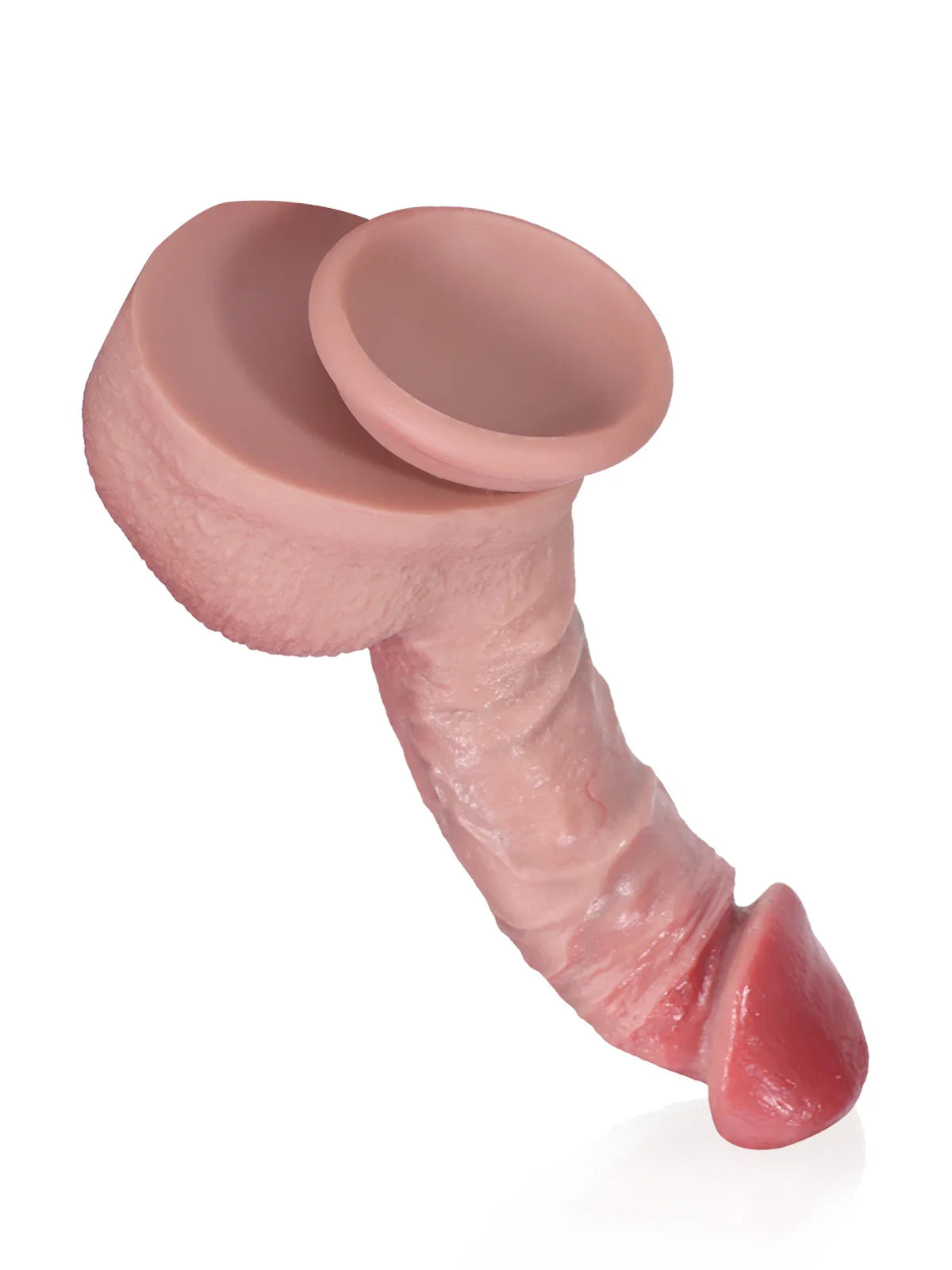 Kris 7.5" x 1.4" Slim Realistic Dildo, Pronounced Head and Raised Veins